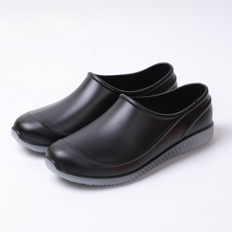 Fishing Boots - 러버 디자인 방수 PVC 로퍼 신발