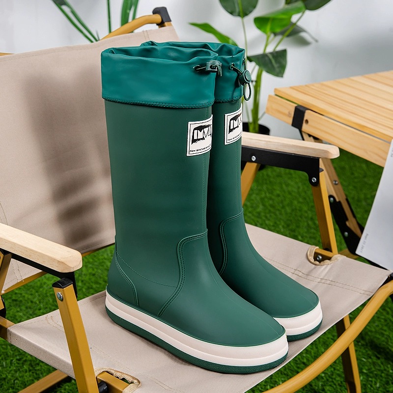 남성용 롱 부츠, 가을용, 낚시용, 방수, 미끄럼 방지 - Fishing Boots 리뷰 및 가격