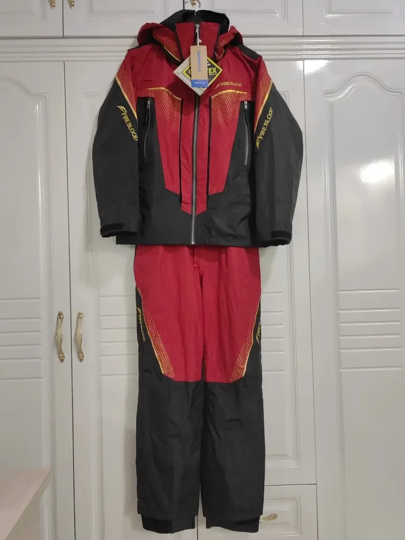 봄 가을 방수 낚시 재킷과 전체 바지 2pcs 남자에  - Fishing Rain Suit 리뷰 및 가격