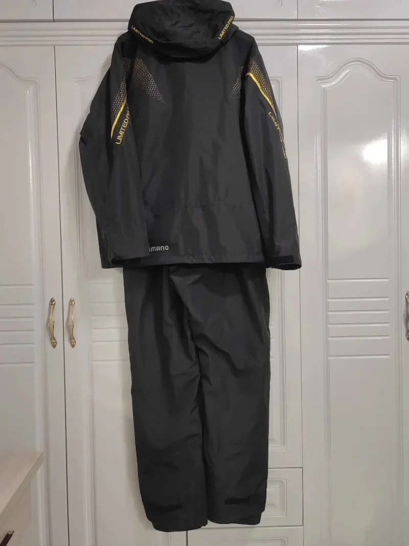 봄 가을 방수 낚시 재킷과 전체 바지 2pcs 남자에  - Fishing Rain Suit 리뷰 및 가격