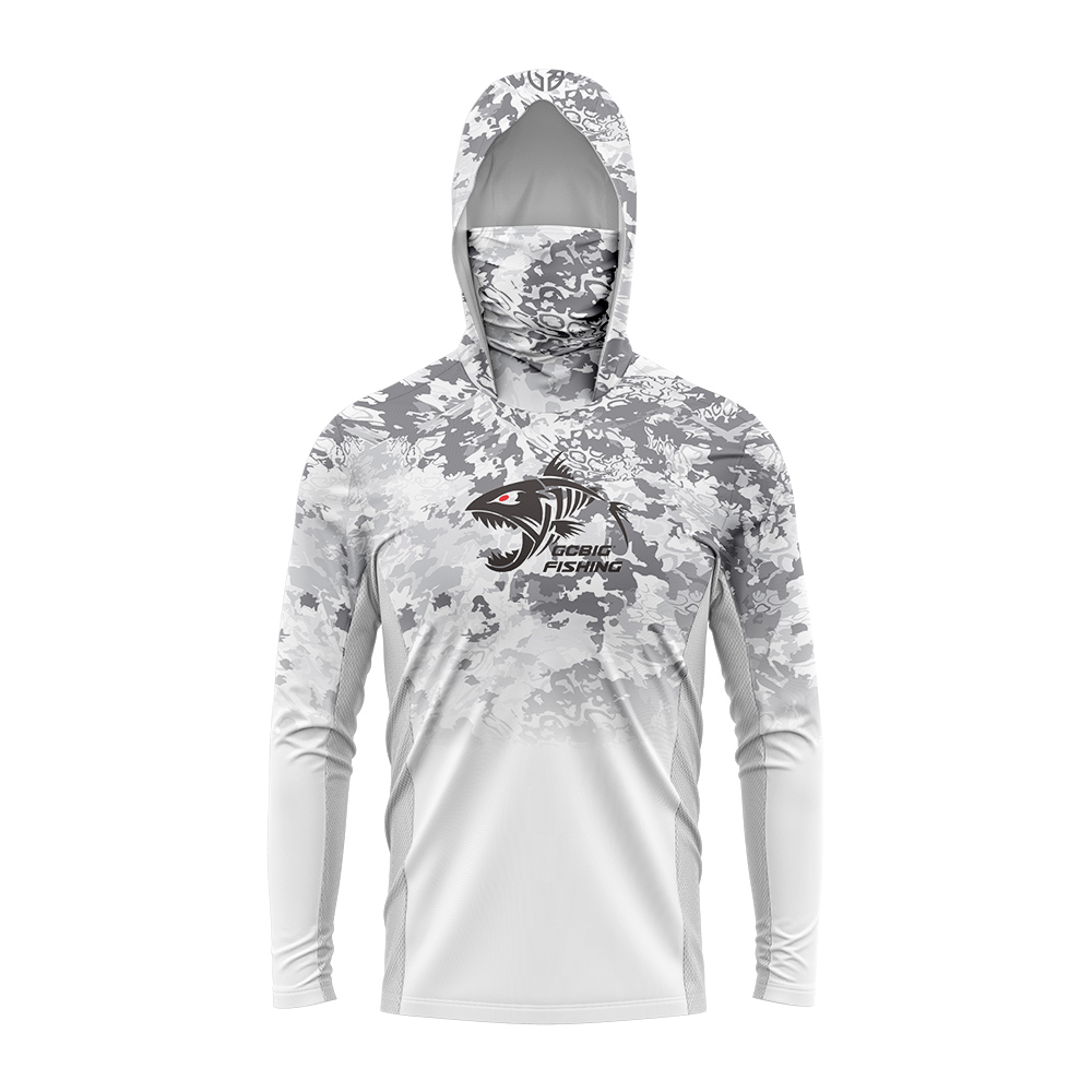 UPF50+ 후드 낚시 셔츠 내장형 페이스 가이터 3D - Fishing Shirt Uv Protection 리뷰 및 가격