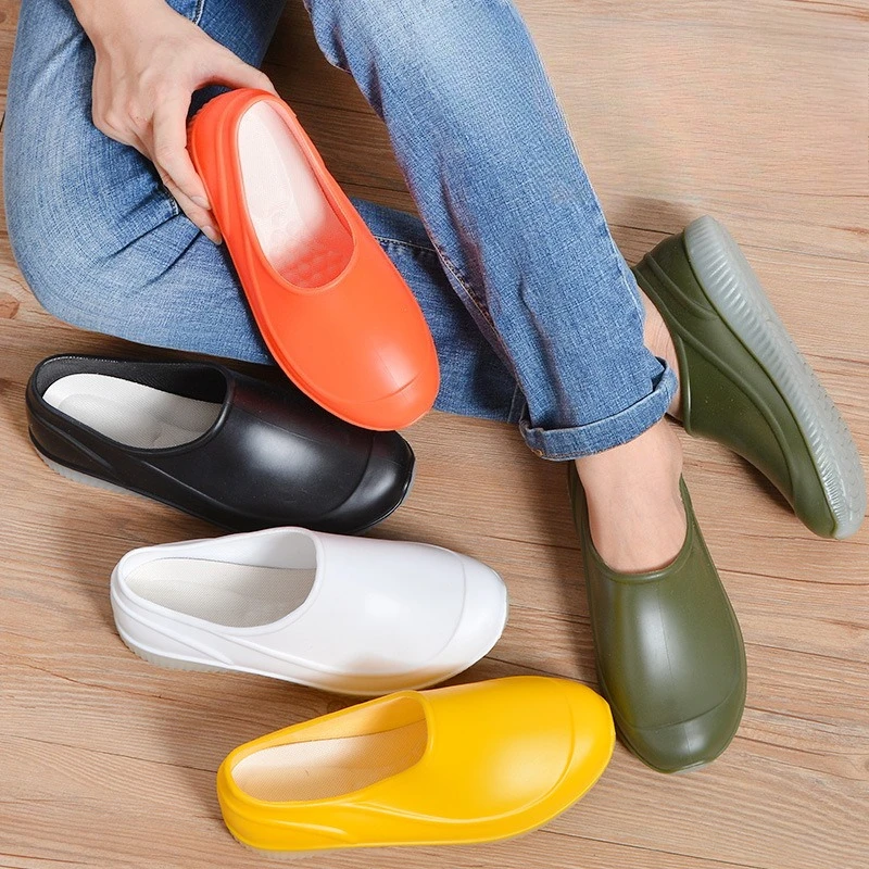 러버 디자인 방수 PVC 로퍼 신발 남성용 앵클 슈즈  - Fishing Boots 리뷰 및 가격
