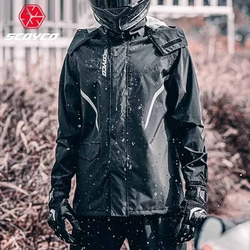 SCOYCO 오토바이 분리형 레인코트 세트 폭우 방지  - Fishing Rain Suit 리뷰 및 가격